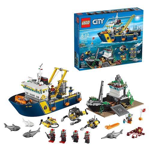 LEGO City Deep Sea Exploration 60095 Deep Sea Exploration Vessel